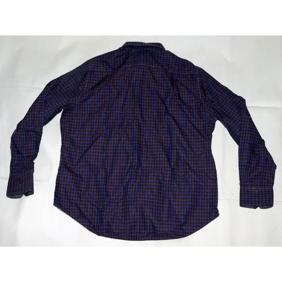 Robert Graham Classic Fit Men's Long Sleeve Button Front Flip Cuff Shirt Size XL - Picture 7 of 10